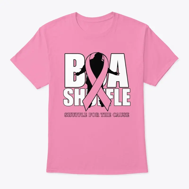 BCA Shuffle Pink Tee w/White